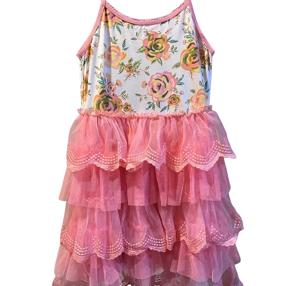 Matilda Jane Pink and White Dress